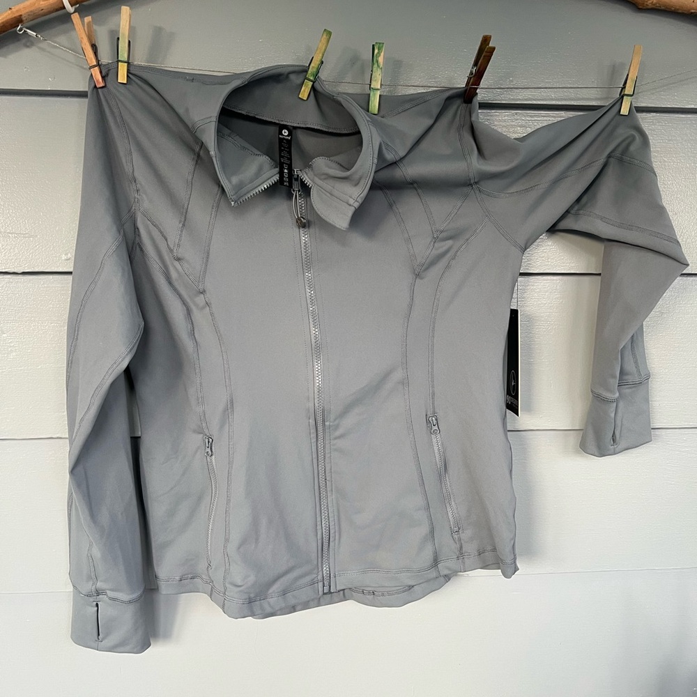 90 Degrees by Reflex Workout Jacket NWT -XL